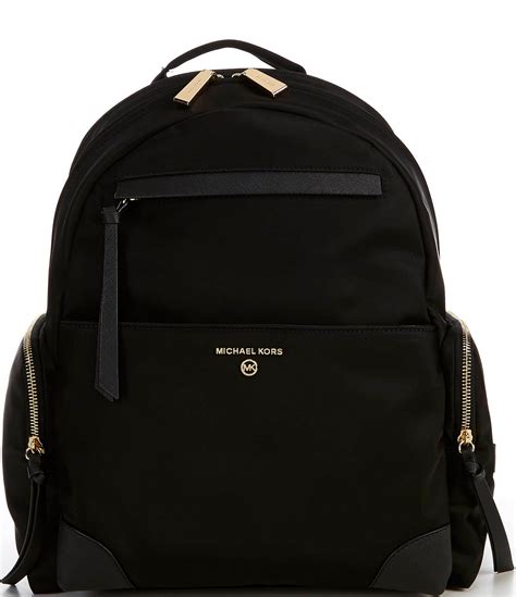 michael kors large backpack nylon|Michael Kors nylon backpacks women.